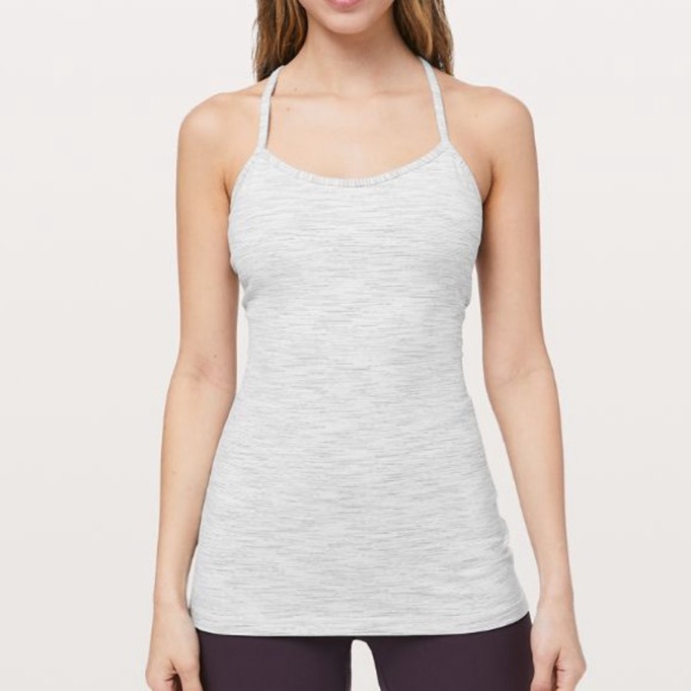Lulu lemon Power Y Tank Women's White Tank Top